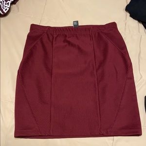 Forever 21, Auburn pencil skirt size medium